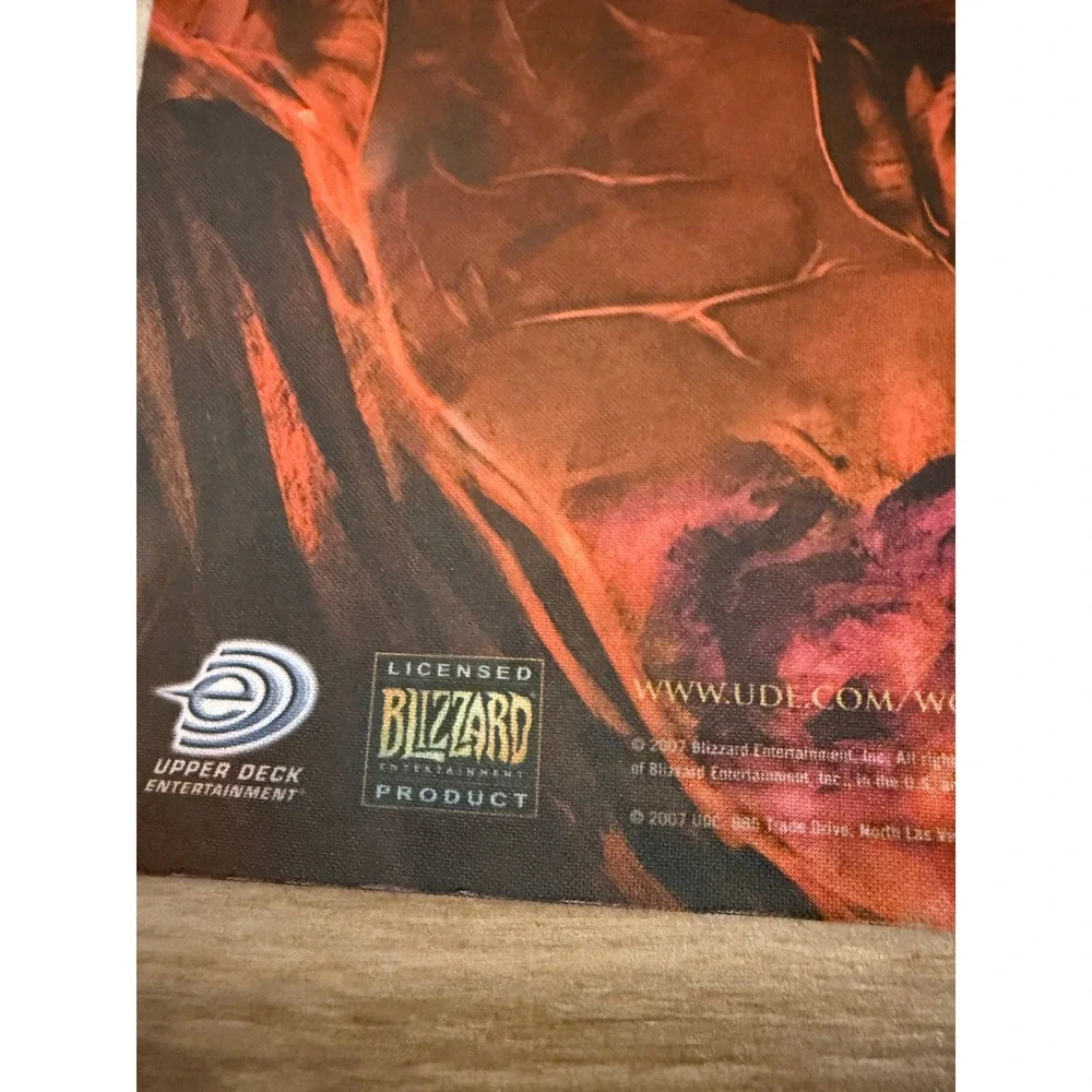 World of Warcraft TCG Onyxia's Lair Raid Deck Playmat‎ 2007 Upper Deck Blizzard